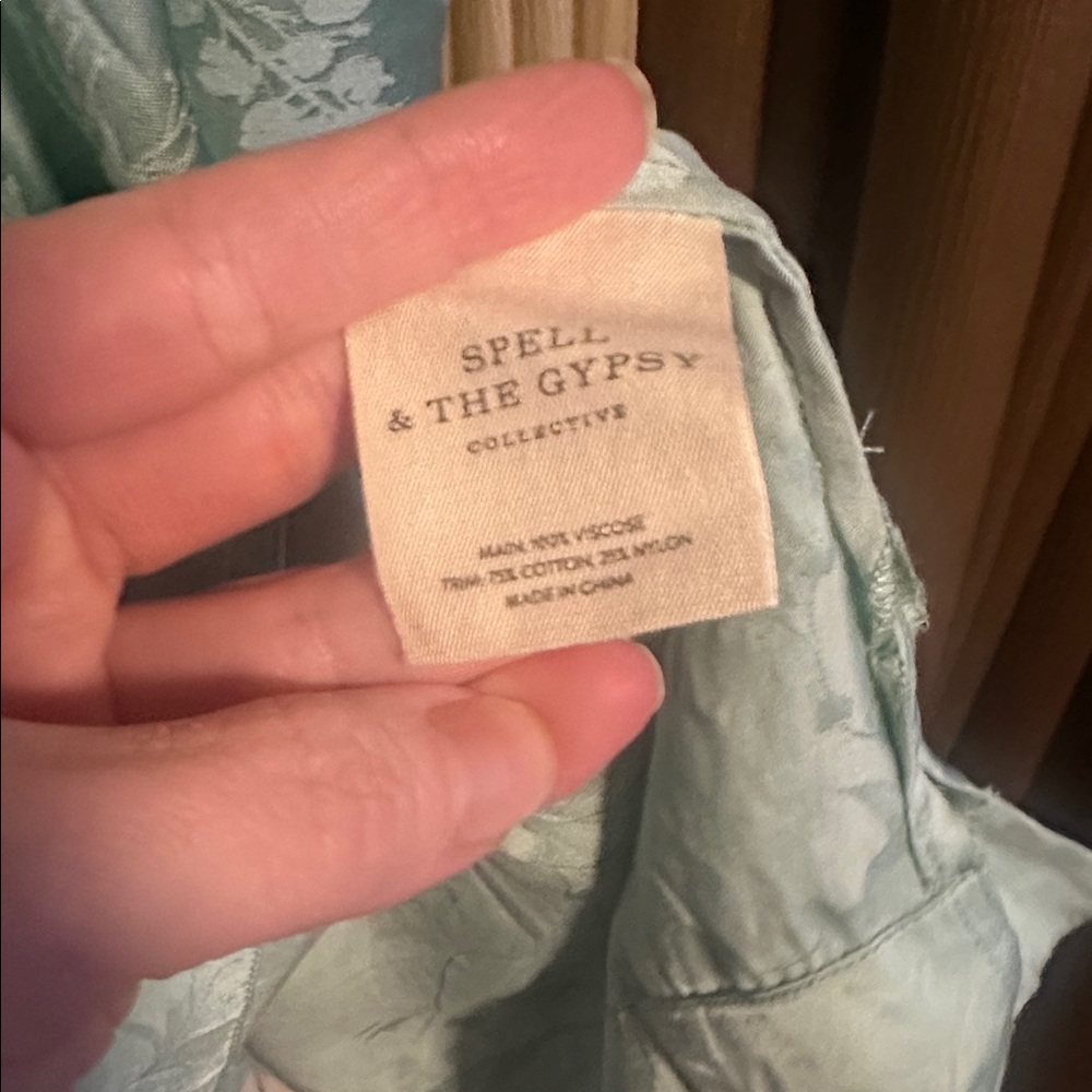 EUC Spell Oceans dress in Seafoam - Picture 6 of 9